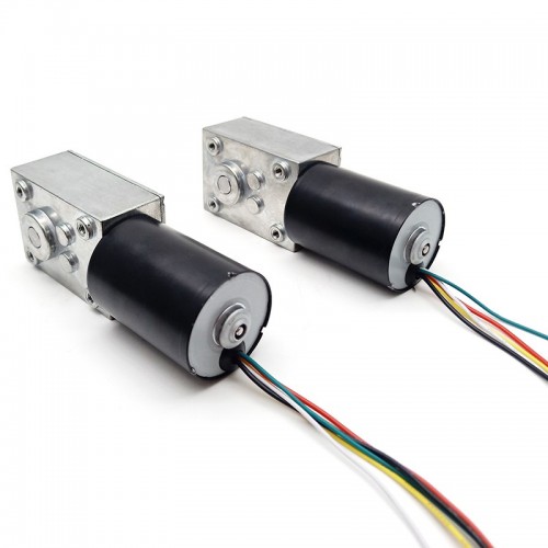 TWG4058-TEC3650 DC Gear Motor Brushless High Torque Speed DC Worm Gear Motorpicture4
