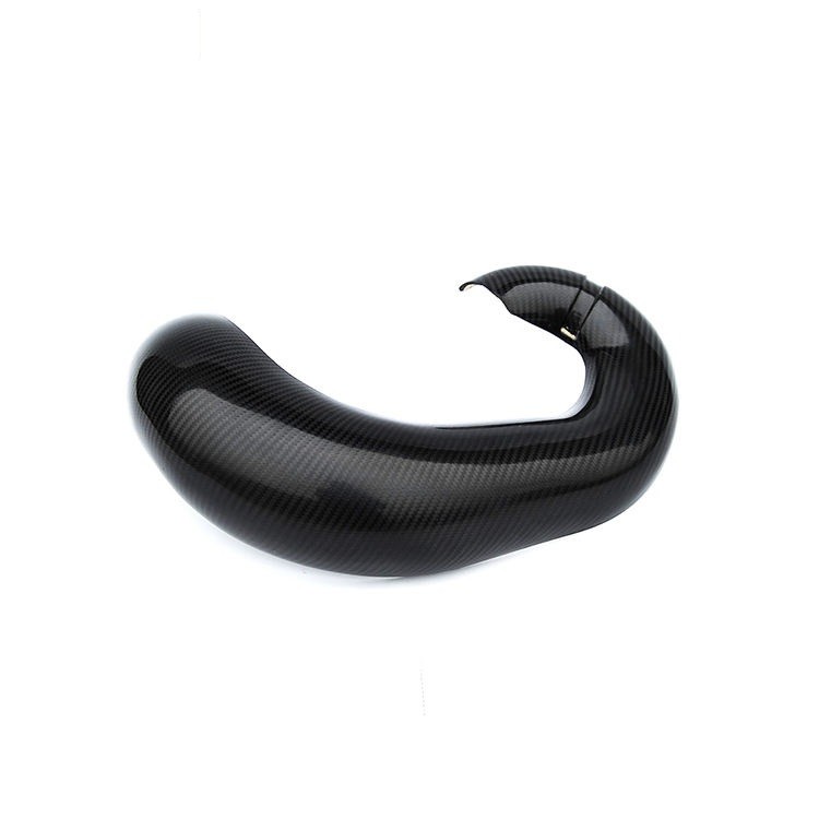 Motorcycle Two Stroke Dirt Bike Carbon Fiber Exhaust Guard Protection for KTM SX XC XCW HUSQVARNA TC TE TX 250 300