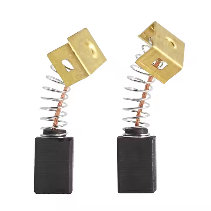 Carbon Brushes 6.5x8x11.5mm 596071-00 for B&D Angle Grinders CD105, CD110, CD115, KG900