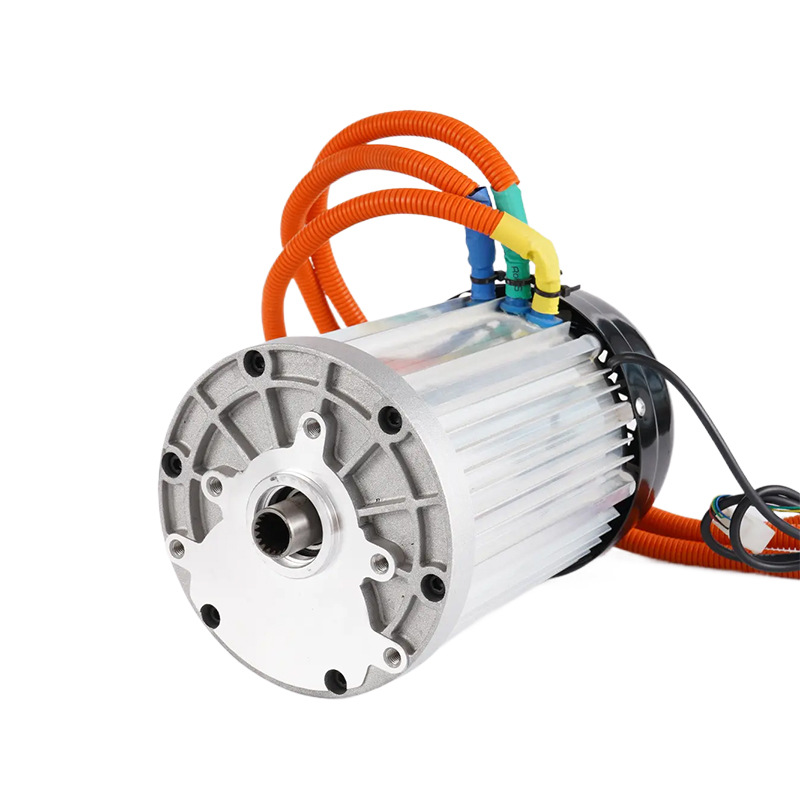 Permanent magnet brushless DC high power tricycle five-hole motor parts 48V 3000W