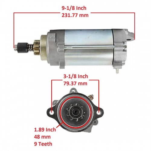 Starter Motor for Ski-Doo GSX LTD 600HO Snowmobile 2009 515-176-784picture3