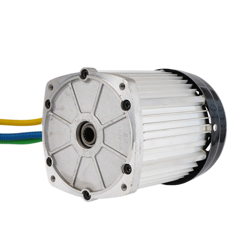 Permanent magnet brushless DC high power tricycle four eyes motor parts 72V 2000W
