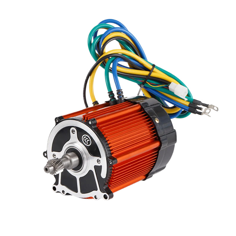 Electric Vehicle Parts Permanent Magnet DC Brushless Tricycle Motor 48V 1500W