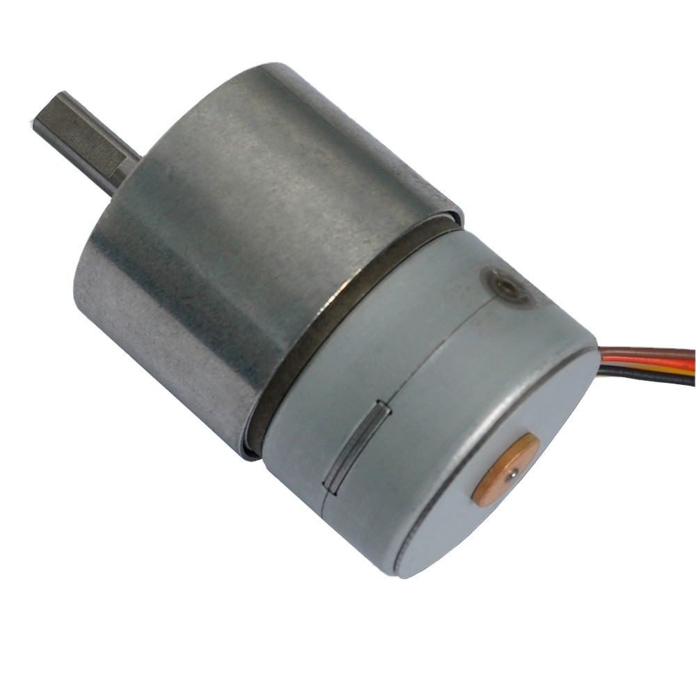 GM37-35BY 37mm Dia 2 Phase High Torque DC Stepper Gear Motor