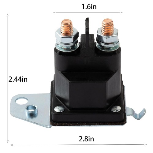 725-06153A 725-06153 Starter Relay for Cub Cadet XT1 XT2 Enduro RZT LT1 ZT1 ZT2 MTD Troy Bilt Yard Man Husky Yard Machines Craftsman Zero Turnpicture4