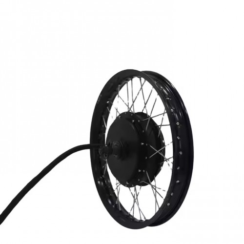 QS205 High Power Motorcycle Hub Motor with 17x1.6-inch Rear Wheelpicture2