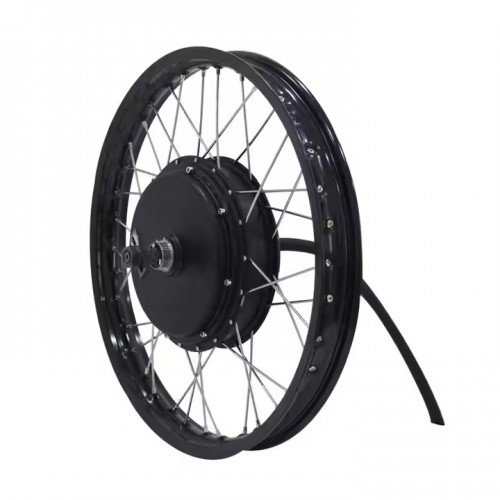 QS205 High Power Motorcycle Hub Motor with 17x1.6-inch Rear Wheelpicture3