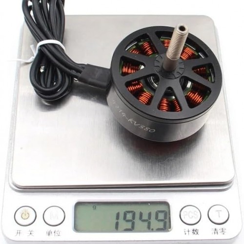 HHO4214  X4214 400KV 380KV 6-8S Lipo UAV Brushless Motor for 13inch X-Class RC FPV Racing Drone Long-Range Flight Airplane Partpicture4