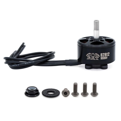 HHO2812 900KV FPV Motors Brushless CW/CCW 5S-6S for Racing Drone Quadcopter with 250mm 18AWG Silicone Wires(Black)picture2
