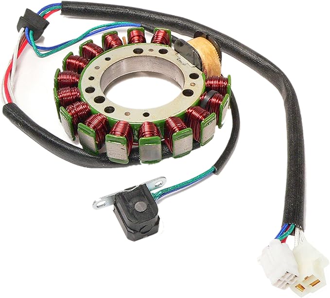 Generator Stator with Yamaha YFM 350 Big Bear / YFM 350 Wolverine 1997-2001,4KB-85510-10-00
