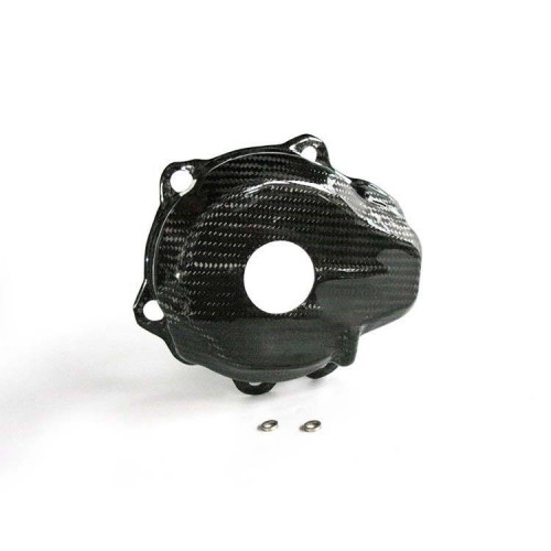 Engine Carbon Fiber Generator Ignition Cover Guard for KTM Dirt Bike For KTM EXC-F 250/350 2017-2023 XCF-W 350 2020-2022 Freeride250F 2018-2020picture4