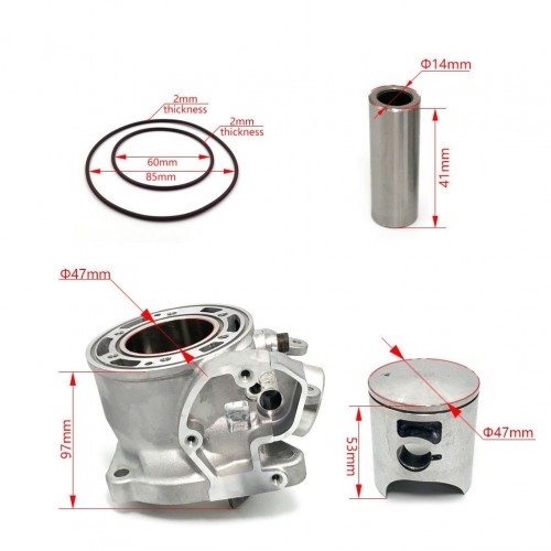 Motorcycle TC SX 85 Cylinder Kit Piston Gasket Piston Ring for KTM SX85 2013-2017 for HUSQVARNA TC85 2014-2017picture3