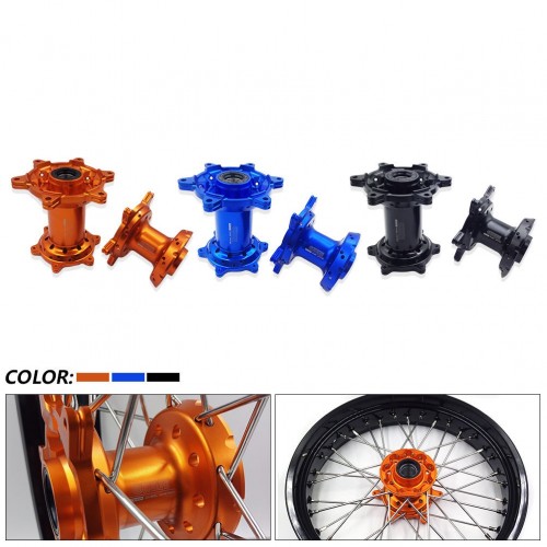 Motorcycle CNC Front Rear Wheel Hub 36 Holes Rims Spokes for KTM SX XC HUSQVARNA FC TC GASGAS MC EXpicture2