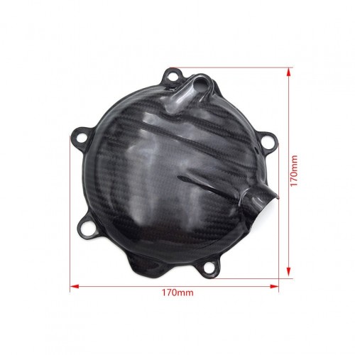 Dirt Bike Motorcycle Engine Carbon Fiber Clutch Cover Guard for KTM For KTM SX 125 2023-2024 XC 125 2023-2024 XC-W 150 2024 EXC 150 2024picture2