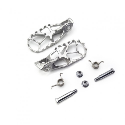 Motorcycle Stainless Steel Foot Pegs Footrests SX SXF XC XCF EXC EXCF Footpeg for KTM HUSQVARNA GASGAS A46003037033, A46003137033picture5