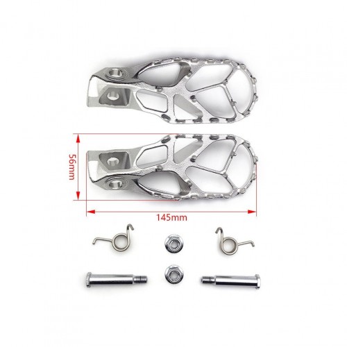 Motorcycle Stainless Steel Foot Pegs Footrests SX SXF XC XCF EXC EXCF Footpeg for KTM HUSQVARNA GASGAS A46003037033, A46003137033picture4