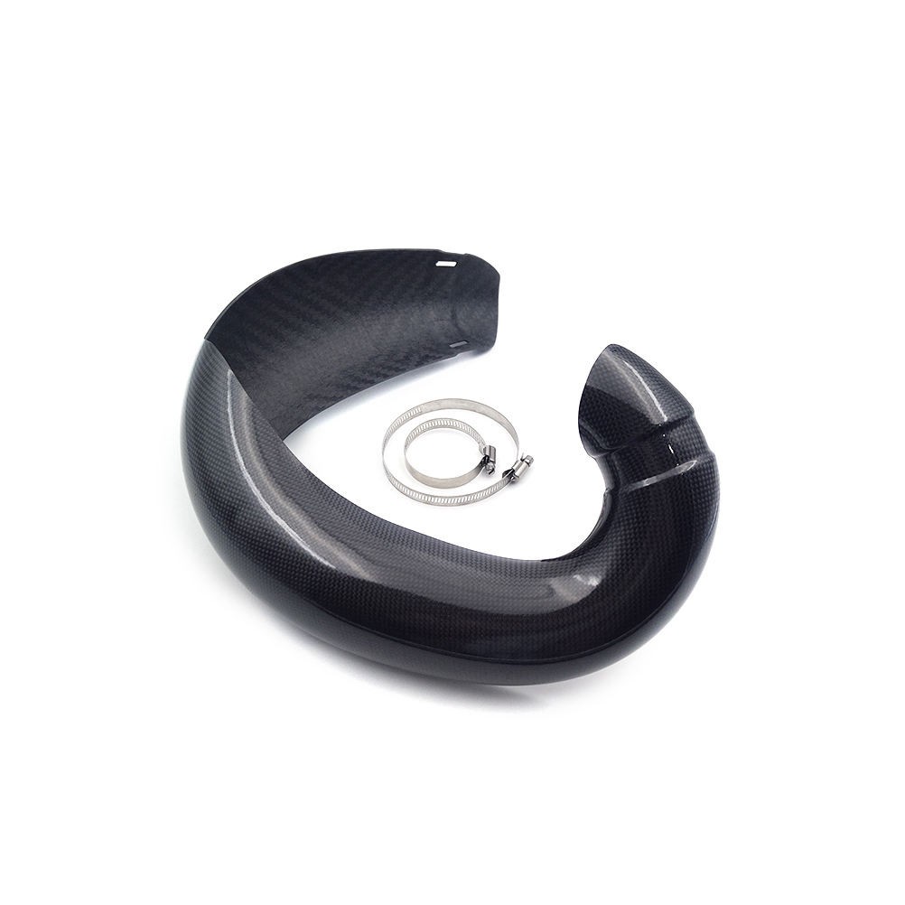 Motorcycle 2 Stroke 2023 SX XC 2024 EXC XCW Carbon Fiber Exhaust Cover Guard Protection for KTM HUSQVARNA GASGAS