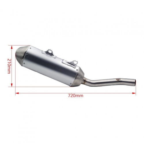 Dirt Bike Exhaust Muffler SXF XCF 250 350 450 Motorcycle Exhaust Silencer for KTM 19-22 79105079000 79105079100picture6