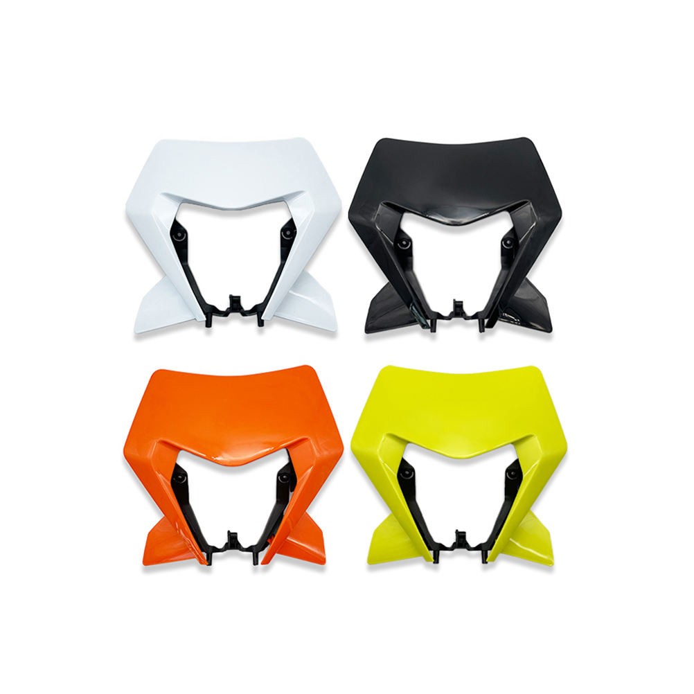 Enduro Motorcycle Head Light Shroud Headlight Mask Cover for KTM EXC EXCF XCW XCFW 150-500 A49008001000 A49008001010C1