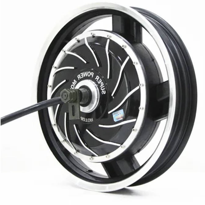 QS273 17 inch 273 Electric Scooter Hub Motor(45H) 6000W V3 Typepicture1