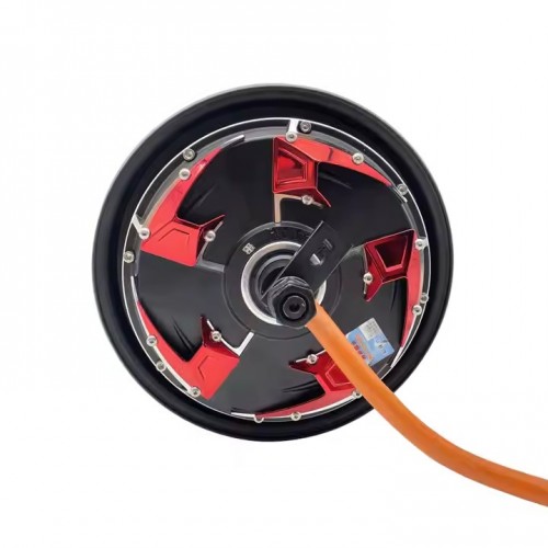 QSMOTOR 10 inch 1500W 205 V1 48V - 96V BLDC Hub Motor Electric Scooter Motorpicture2
