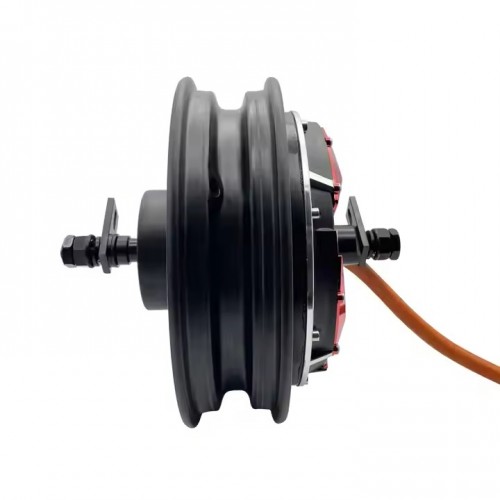 QSMOTOR 10 inch 1500W 205 V1 48V - 96V BLDC Hub Motor Electric Scooter Motorpicture3