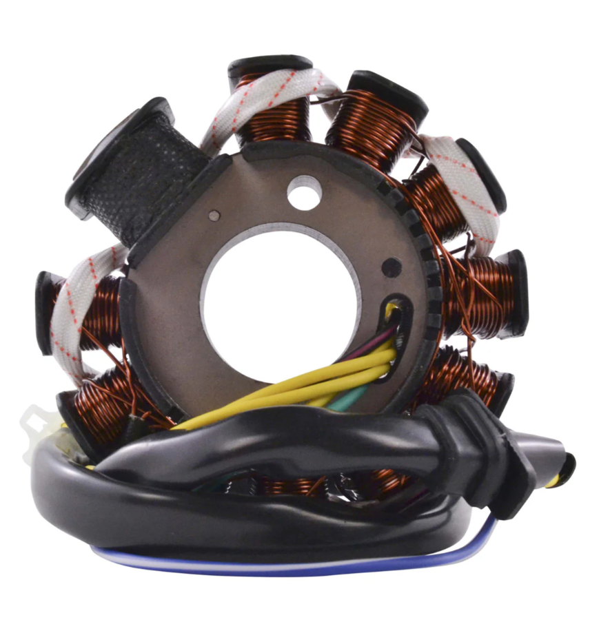 Generator Stator with Moped Go Kart GY6 125cc 150cc / QMI152 QMI157 QMJ152 QMJ157 Engines - 11 Coils，RMS010-102447picture1