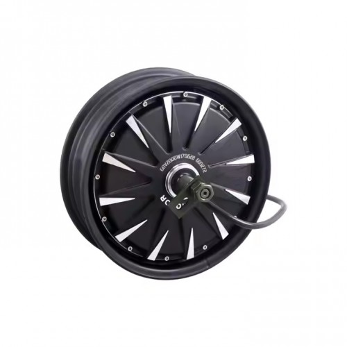 QS Motors 12X2.5 inch 1200W 260 V1 for Electric Motorcycles BLDC Hub Motorspicture2