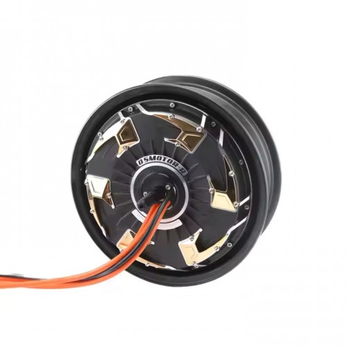 QS Motor 12*3.5 inch 2000W 260 30H V4 80kph Electric Motorcycle Hub Motorpicture2