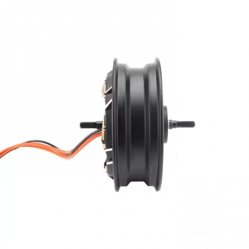 QS Motor 12*3.5 inch 2000W 260 30H V4 80kph Electric Motorcycle Hub Motorpicture5