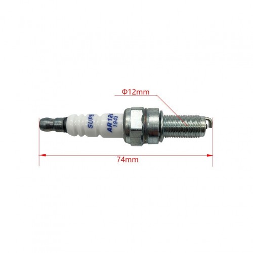 24-25 SX TC MC 65 Dirt Bike Motorcycle Engine Parts Spark Plug BRISK AR12C for KTM HUSQVARNA GASGAS  A40039093012picture2