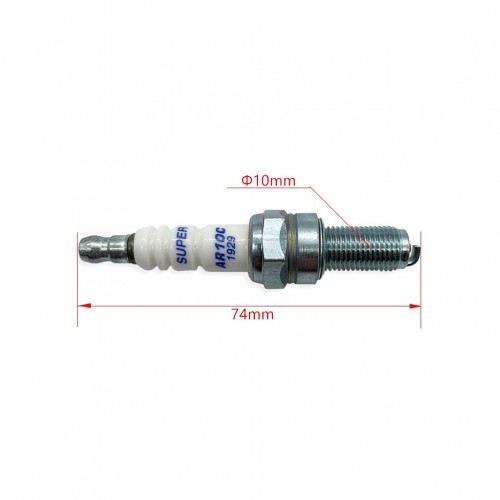 24-25 SX TC MC 50 85 Dirt Bike Motorcycle Engine Parts BRISK AR10C Spark Plug for KTM HUSQVARNA GASGASpicture2