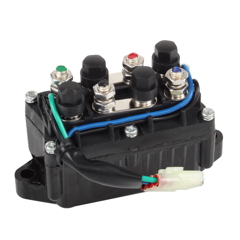 Starter Solenoid Power Trim Tilt Relay Switch for Yamaha for F-150 HP 2004-2009 1990-2005 25-250HP, 2003 & UP 25\60\70HP