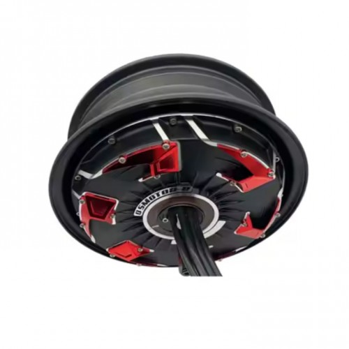 QS Motor 12*3.5 inch 3000W 260 40H V4 80kph Electric Bike Hub Motorpicture4