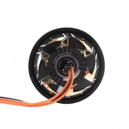 QS Motors 12-inch 10000 Watt 260 70H V4 Electric Motorcycle High Efficiency Hub Motorpicture2