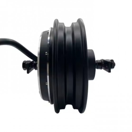 QS motor 10*2.15 inches 2500W 212 V4 72V for electric car wheel motor brushlesspicture5