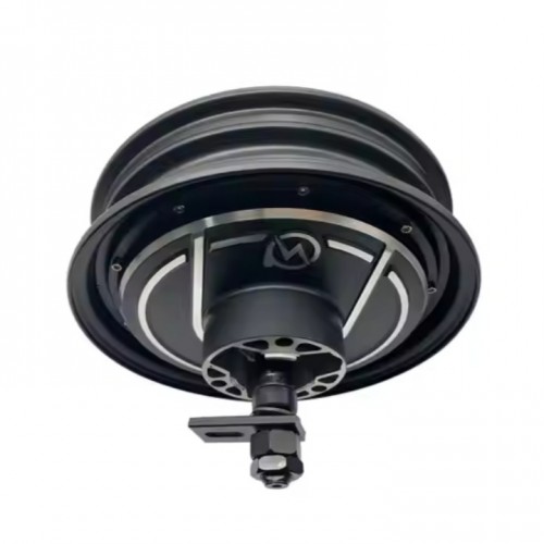 QS motor 10*2.15 inch 7000W 212 V4 72V for EV BLDC brushless hub motorpicture3