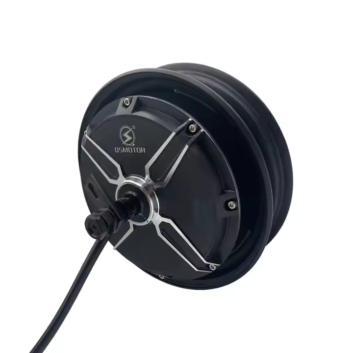 QSMOTOR 10 inch 3000W 205 V2 48V - 96V Electric Motorcycle Hub Motor