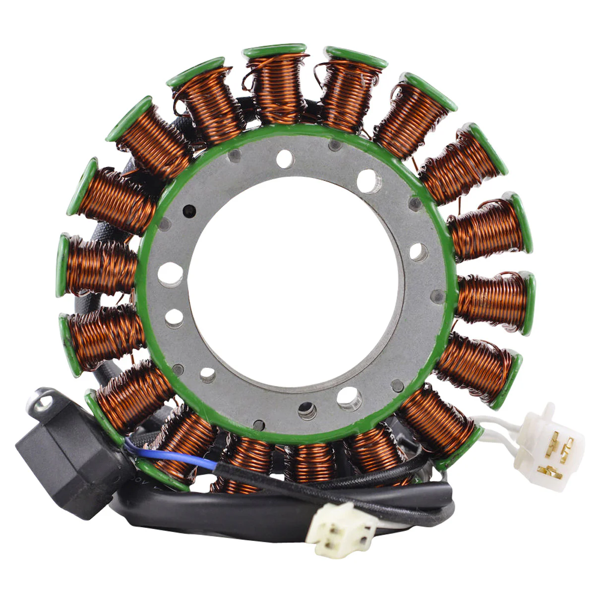 Generator Stator with Yamaha XVS 1100 V Star Silverado Midnight Custom Classic 2003-2009 OEM:5KS-81410-00-00