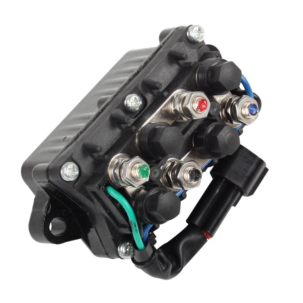 Trim and Tilt Slenoid Relay for Yamaha 40TLR 50TLR F30TLR 40BEJR F40BMJH 40BMLH F40BTLR F40EJR F40MLH F40MSH F40TLR