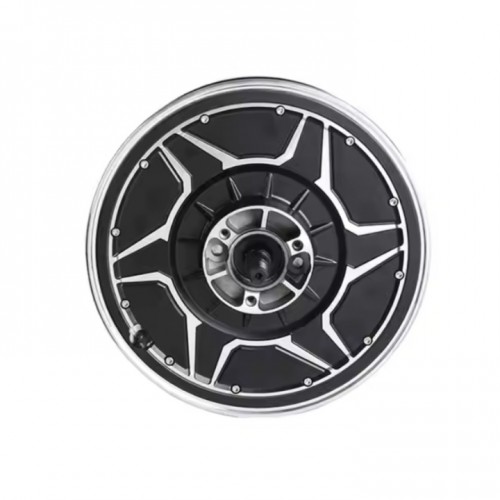 QS Motor 12*3.5 inch 268 90H 25kW 72V 130KPH-170KPH Electric Motorcycle Hub Motorpicture4