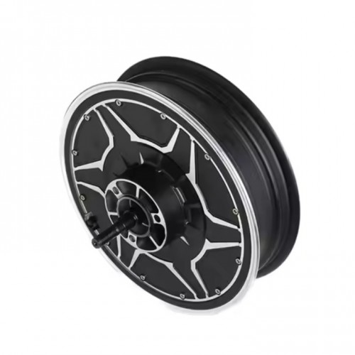 QS Motor 12*3.5 inch 268 90H 25kW 72V 130KPH-170KPH Electric Motorcycle Hub Motorpicture5