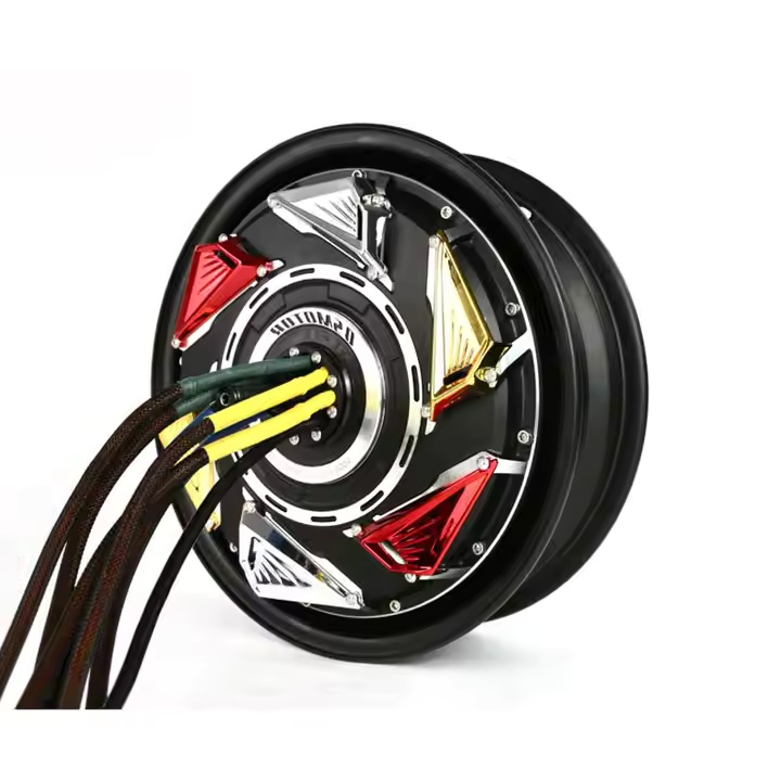 12 * 3.5 inch 2000W 260 30H V4 80kph Electric Scooter BLDC Hub Motor