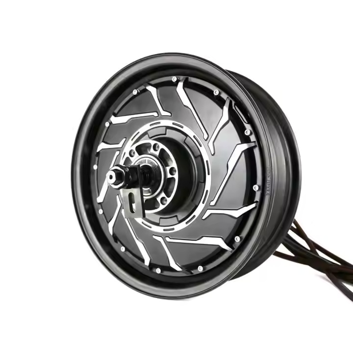 12 Inch 10000 Watt 260 70H V4 Electric Motorcycle Engine Hub Motor Qs Motor