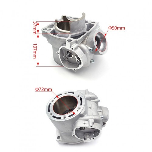 Dirt Bike Motorcycle Engine Parts TE TX XC XCW EXC 300 72mm Cylinder Block Piston Kit for KTM HUSQVARNA 17-18picture6