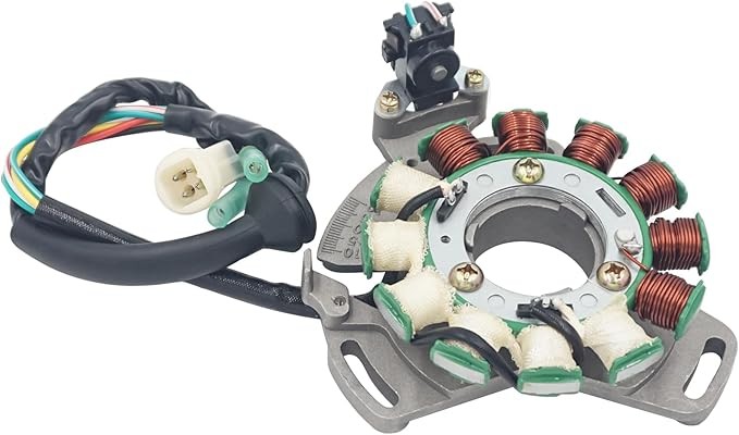 Generator Stator with Yamaha YFM 350 Big Bear / YFM 350 Warrior 1987-1989，2GU-85510-50-00