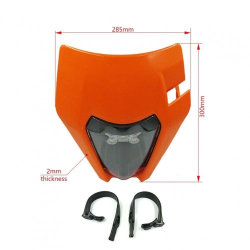 LED Off-road Motorcycle Dirt Bike Headlight Headlamp Head Light EXC EXCF XCW for KTMpicture2