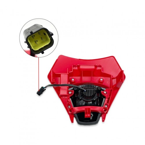 Off-road Motorcycle LED Headlight Assembly 2024 EC ES EW 250-500 Enduro Dirt Bike Head Light Mask for GASGASpicture2