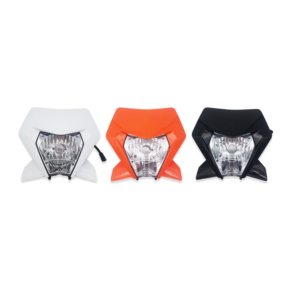 Enduro Off-road Motorcycle Halogen Headlight Assembly 2024 125-500 EXC EXCF XCW XCFW Dirt Bike Head Light for KTM