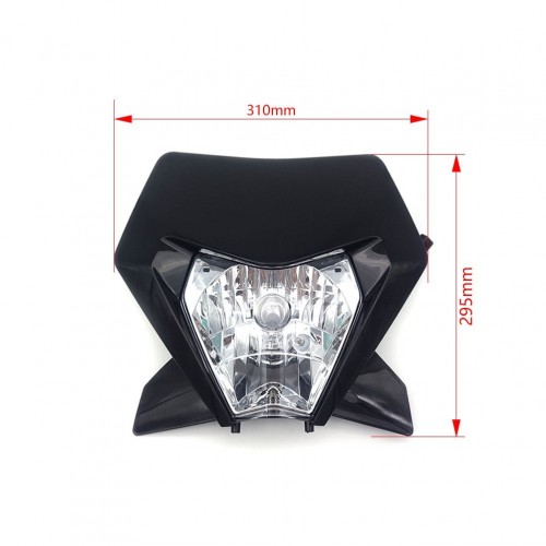 Enduro Off-road Motorcycle Halogen Headlight Assembly 2024 125-500 EXC EXCF XCW XCFW Dirt Bike Head Light for KTMpicture4